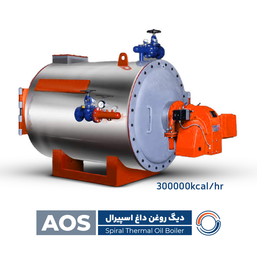 دیگ روغن داغ اسپیرال – AOS300